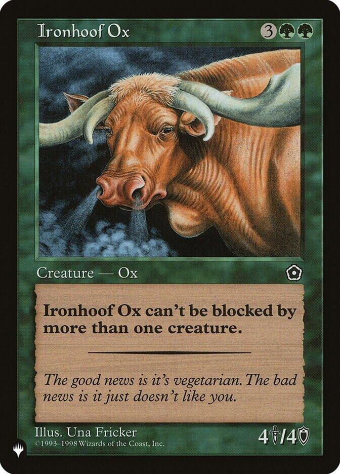 Ironhoof Ox [LIST] - MTG Single
