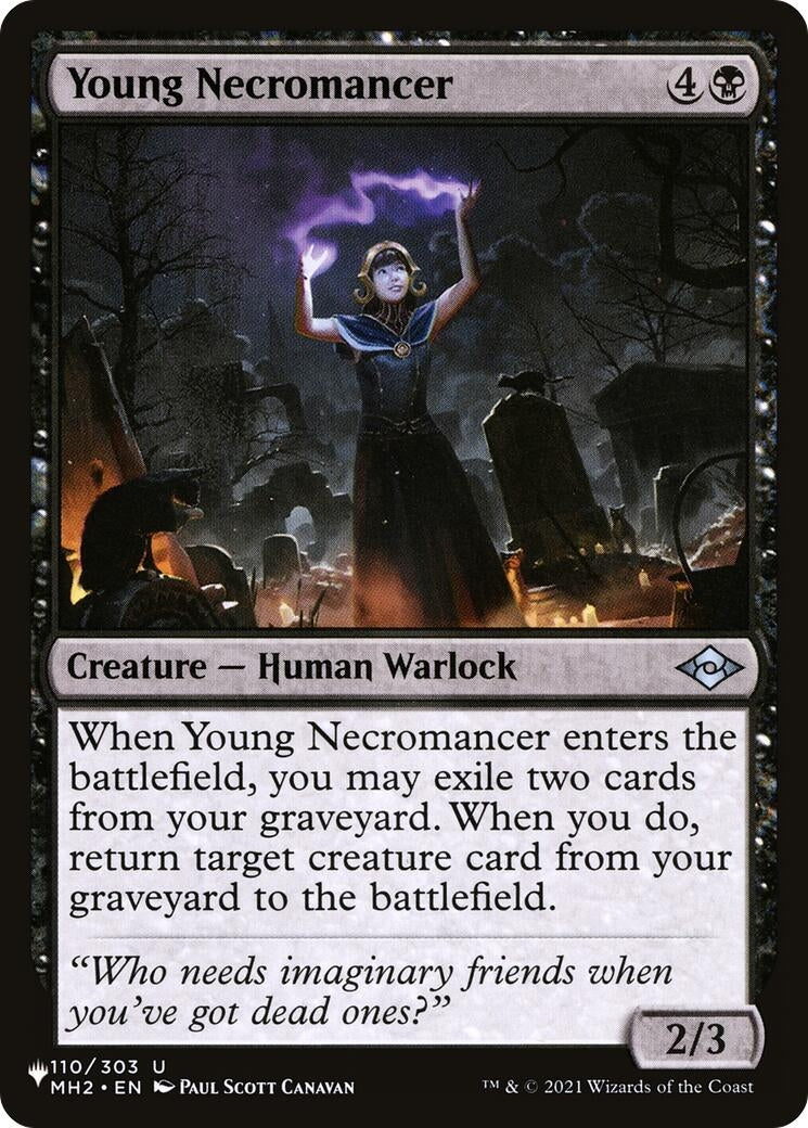 Young Necromancer (110) [LIST] - MTG Single