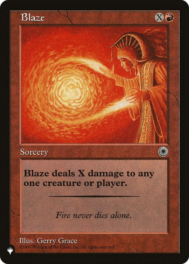 Blaze (118) [LIST] - MTG Single