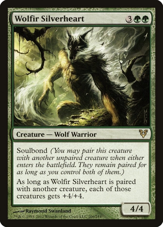 Wolfir Silverheart (206) [AVR] - MTG Single