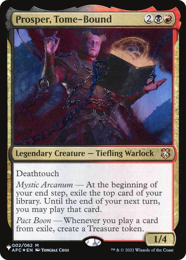 Prosper Tome-Bound (2) [LIST] - MTG Single