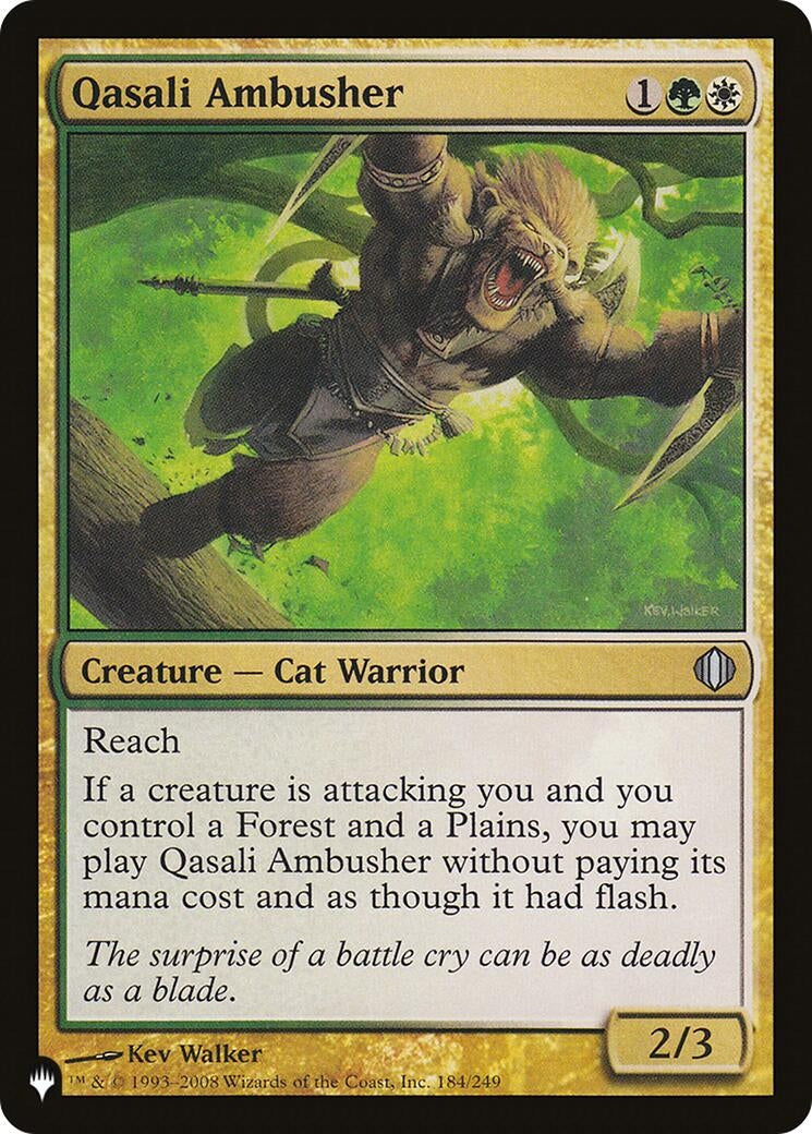 Qasali Ambusher (184) [LIST] - MTG Single