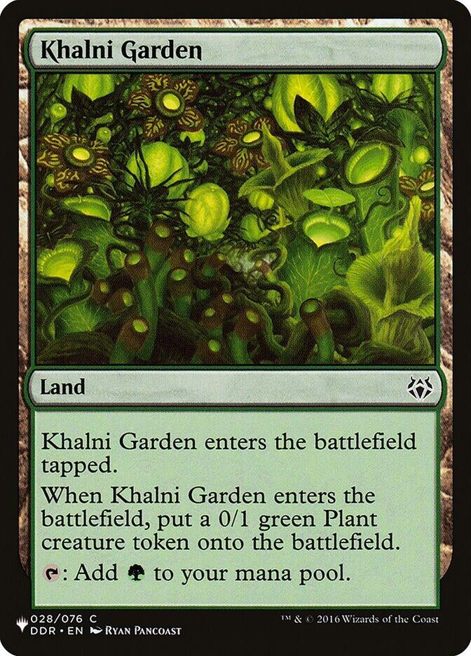Khalni Garden (28) [LIST] - MTG Single