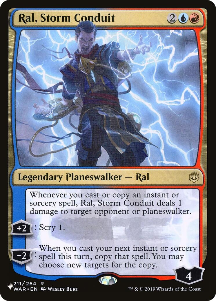 Ral Storm Conduit (211) [LIST] - MTG Single
