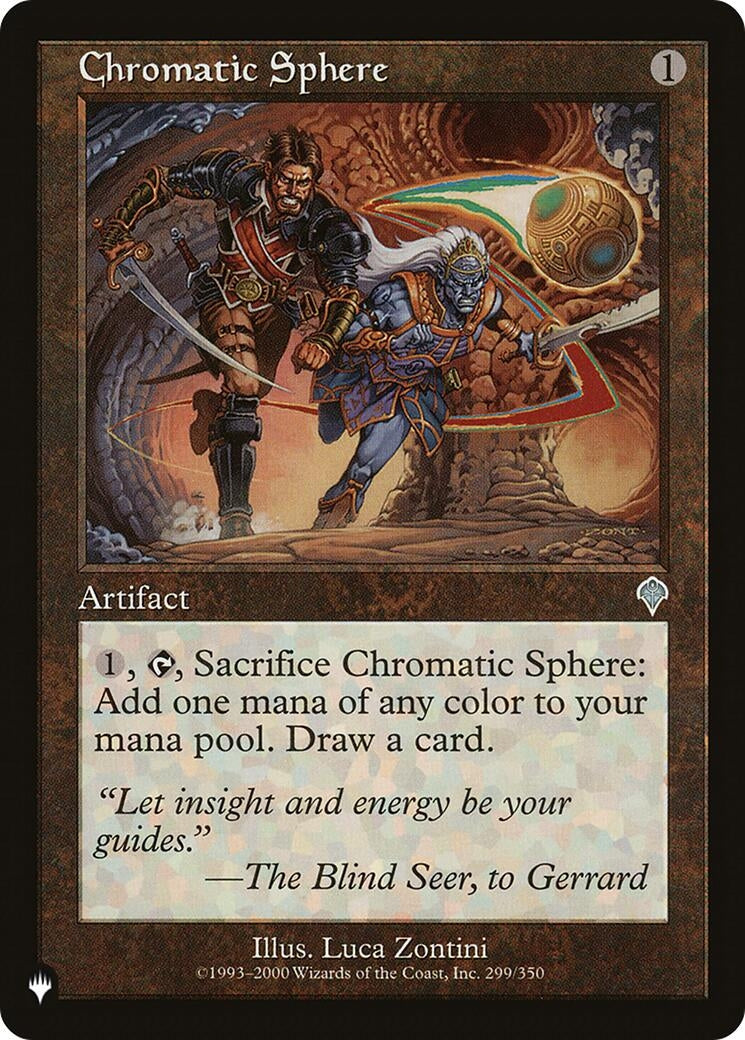 Chromatic Sphere (299) [LIST] - MTG Single