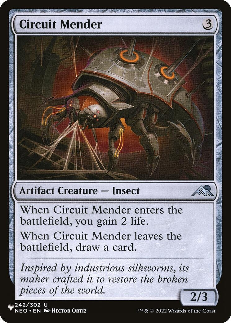 Circuit Mender (242) [LIST] - MTG Single