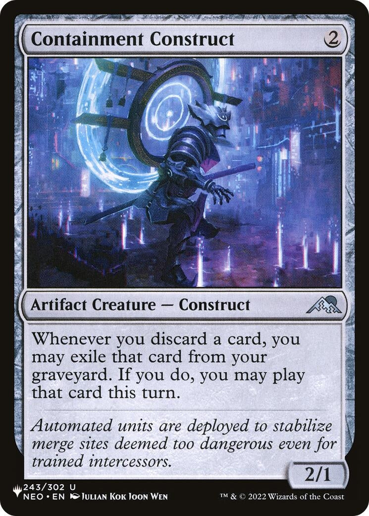 Containment Construct (243) [LIST] - MTG Single