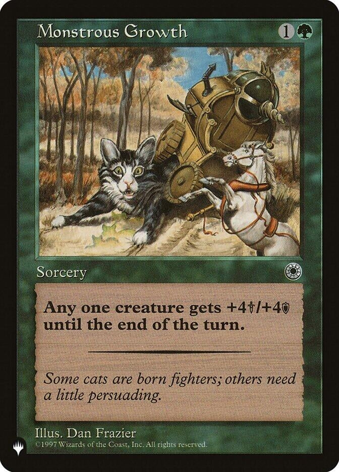 Monstrous Growth (Flavor Text) (173) [LIST] - MTG Single