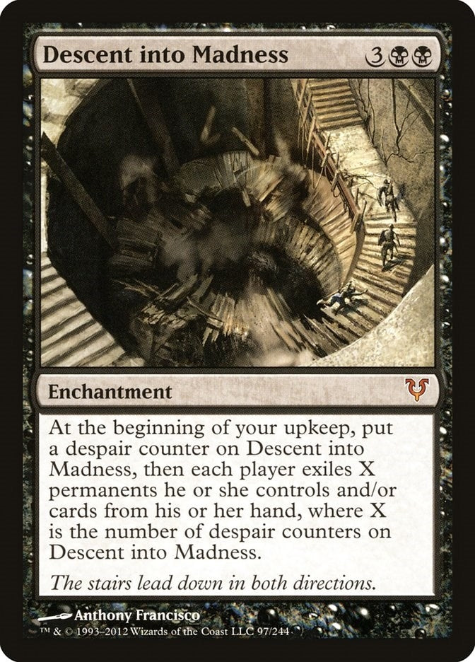 Descent into Madness (97) [AVR] - MTG Single