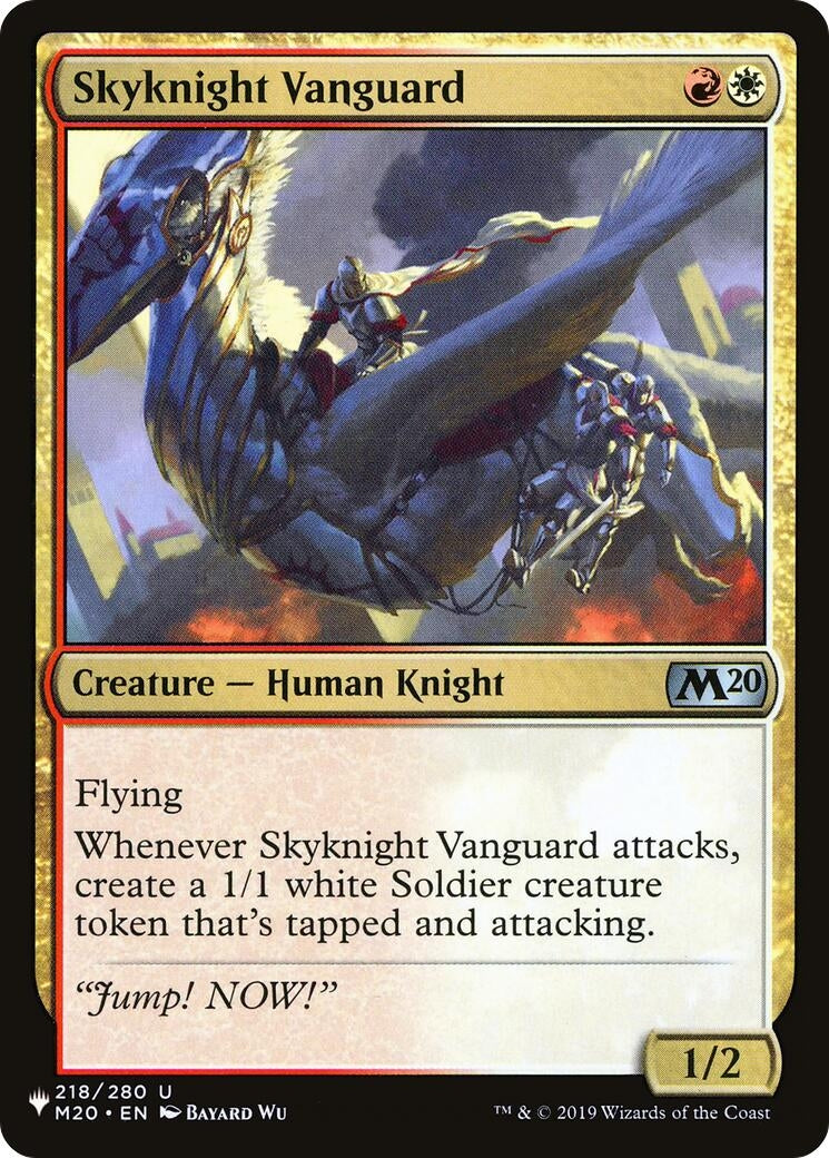 Skyknight Vanguard (218) [LIST] - MTG Single