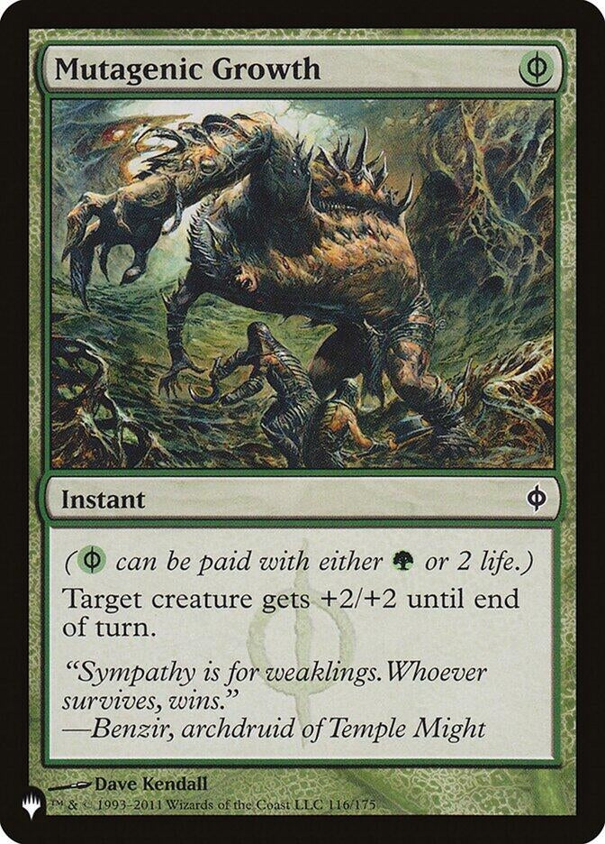 Mutagenic Growth (116) [LIST] - MTG Single