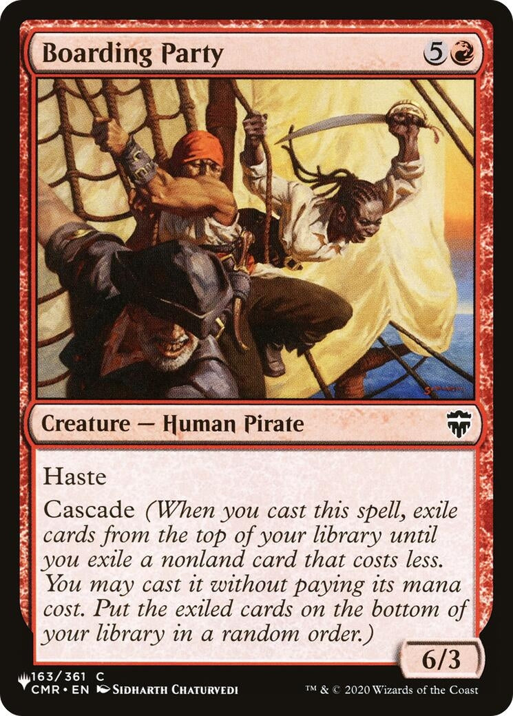Boarding Party (163) [LIST] - MTG Single
