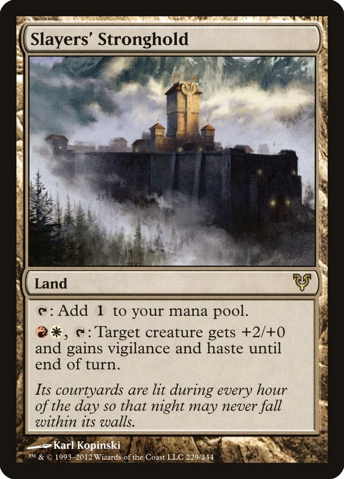 Slayers’ Stronghold (229) [AVR] - MTG Single