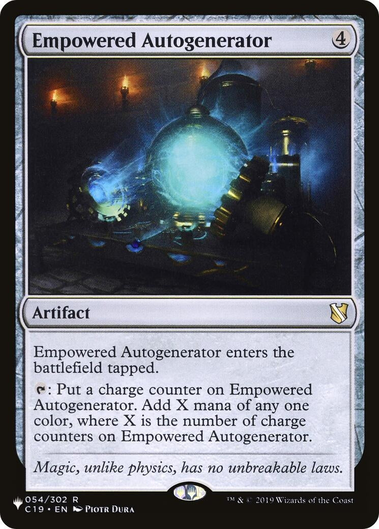 Empowered Autogenerator (54) [LIST] - MTG Single