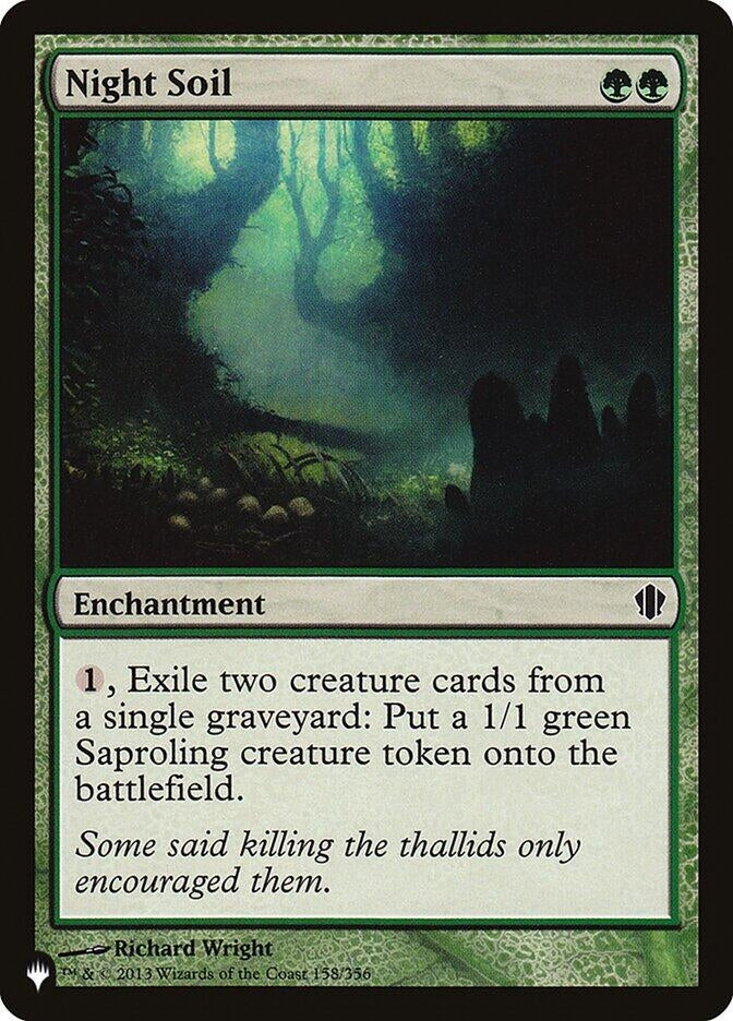 Night Soil (158) [LIST] - MTG Single