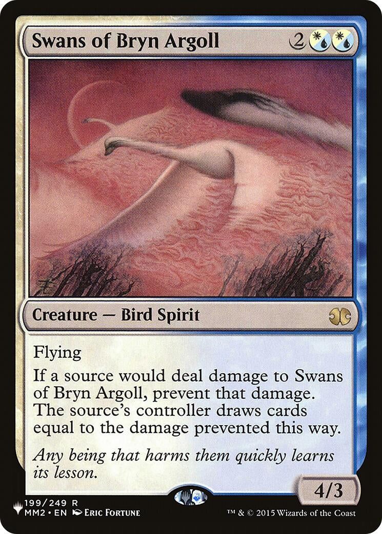Swans of Bryn Argoll (199) [LIST] - MTG Single