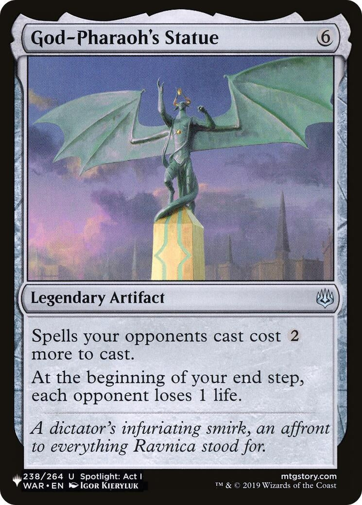 God-Pharaoh’s Statue (238) [LIST] - MTG Single