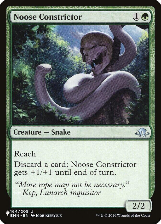 Noose Constrictor (164) [LIST] - MTG Single