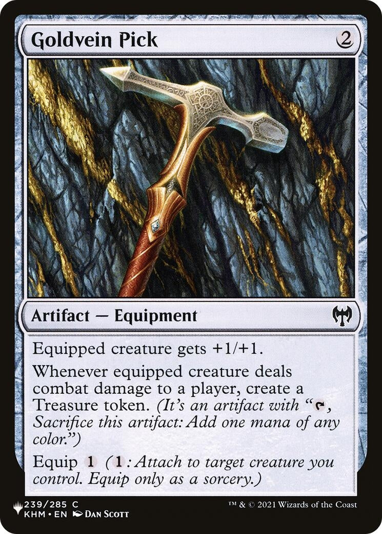 Goldvein Pick (239) [LIST] - MTG Single