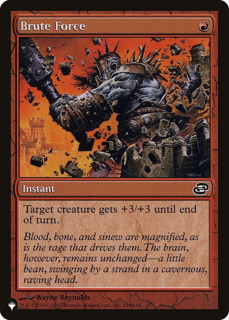Brute Force (116) [LIST] - MTG Single