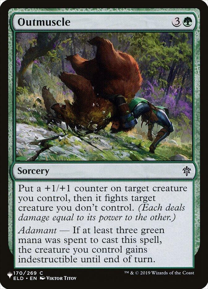 Outmuscle (170) [LIST] - MTG Single