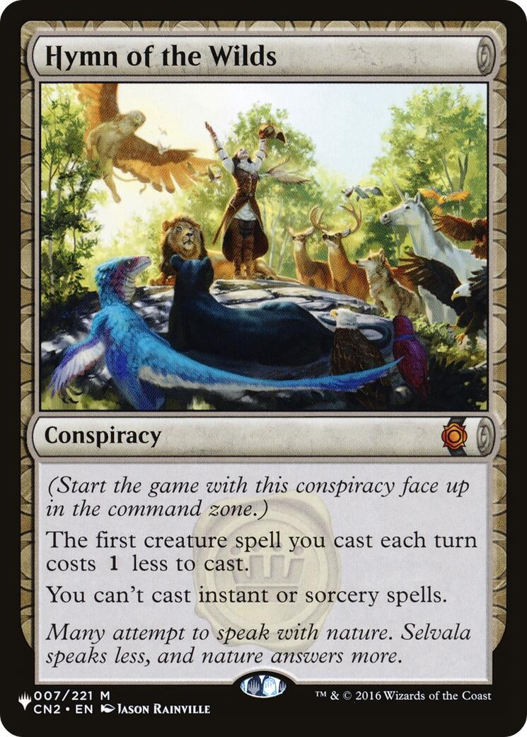 Hymn of the Wilds (7) [LIST] - MTG Single