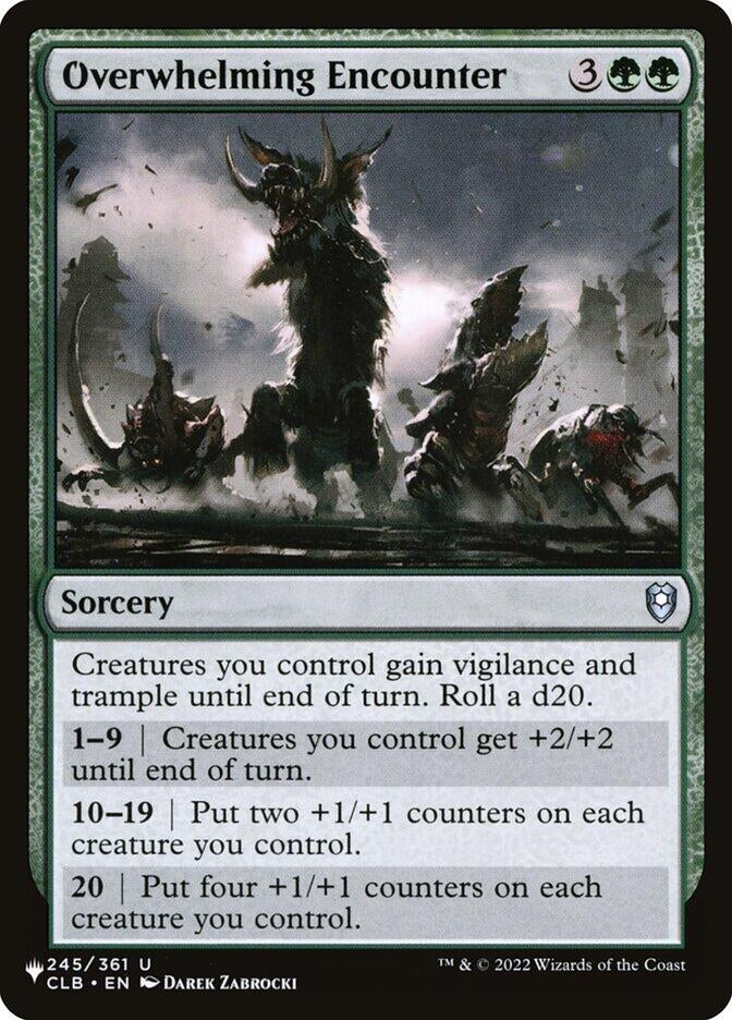 Overwhelming Encounter (245) [LIST] - MTG Single
