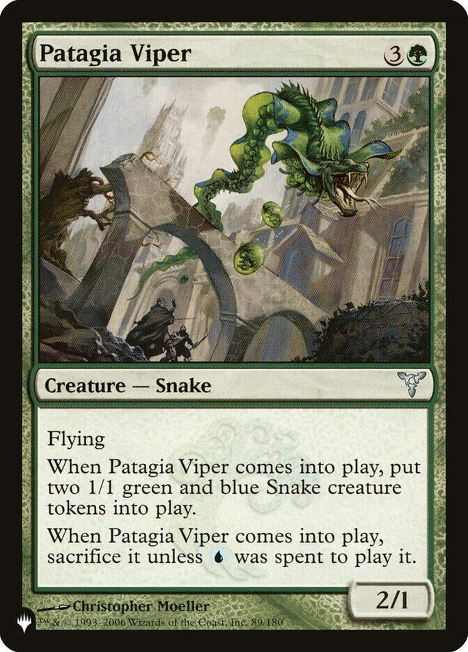 Patagia Viper (89) [LIST] - MTG Single