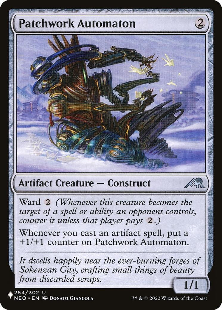 Patchwork Automaton (254) [LIST] - MTG Single