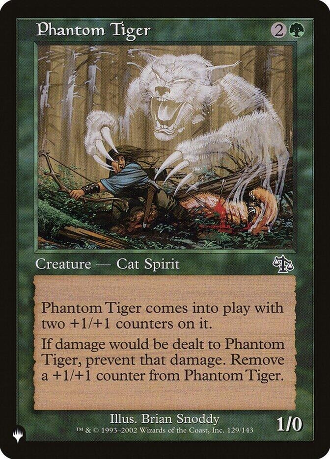 Phantom Tiger (129) [LIST] - MTG Single