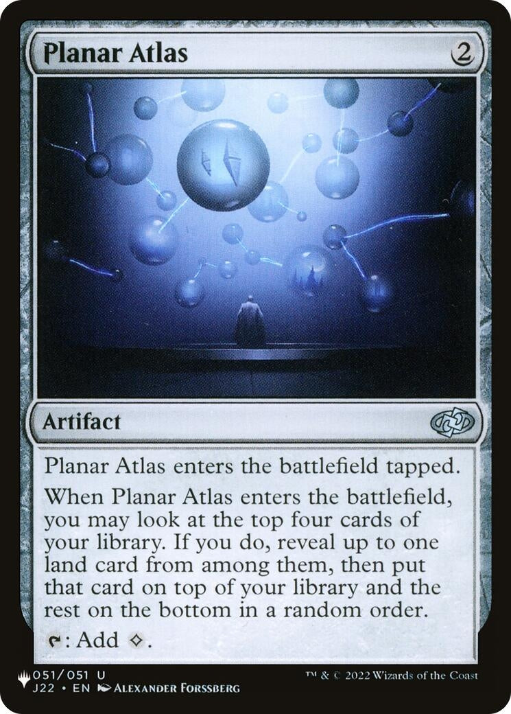 Planar Atlas (51) [LIST] - MTG Single