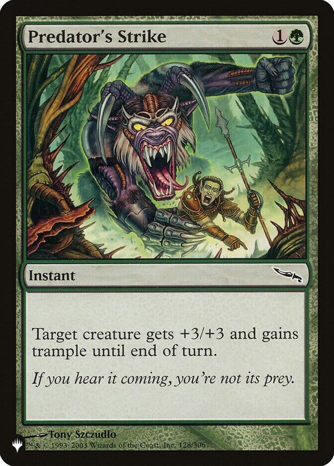 Predator’s Strike (128) [LIST] - MTG Single