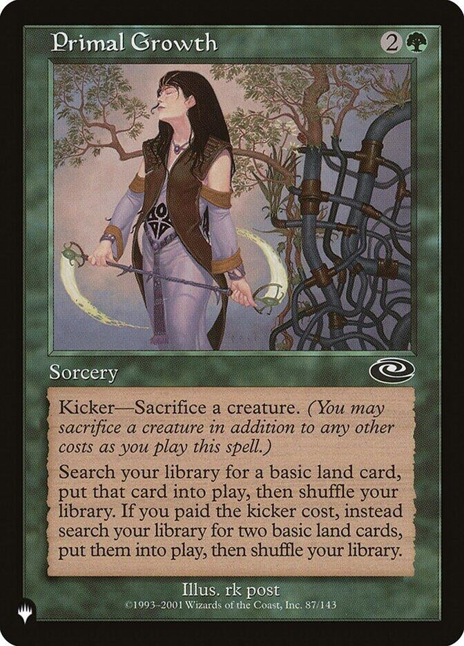 Primal Growth (87) [LIST] - MTG Single