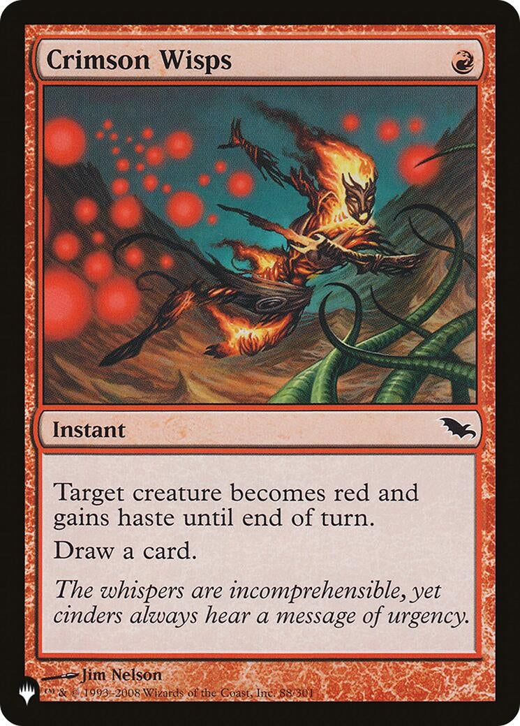 Crimson Wisps (88) [LIST] - MTG Single