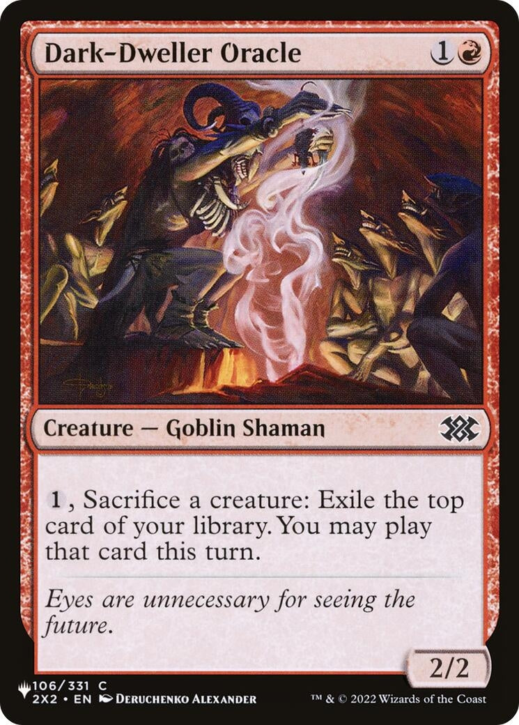 Dark-Dweller Oracle (106) [LIST] - MTG Single