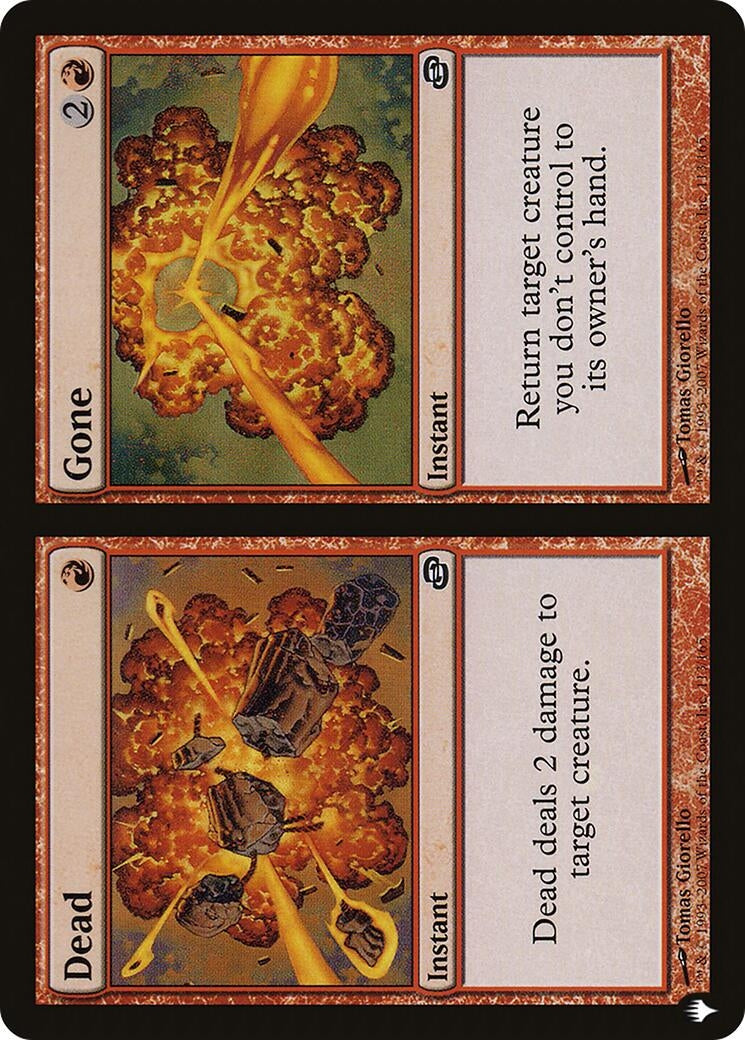 Dead // Gone (113) [LIST] - MTG Single