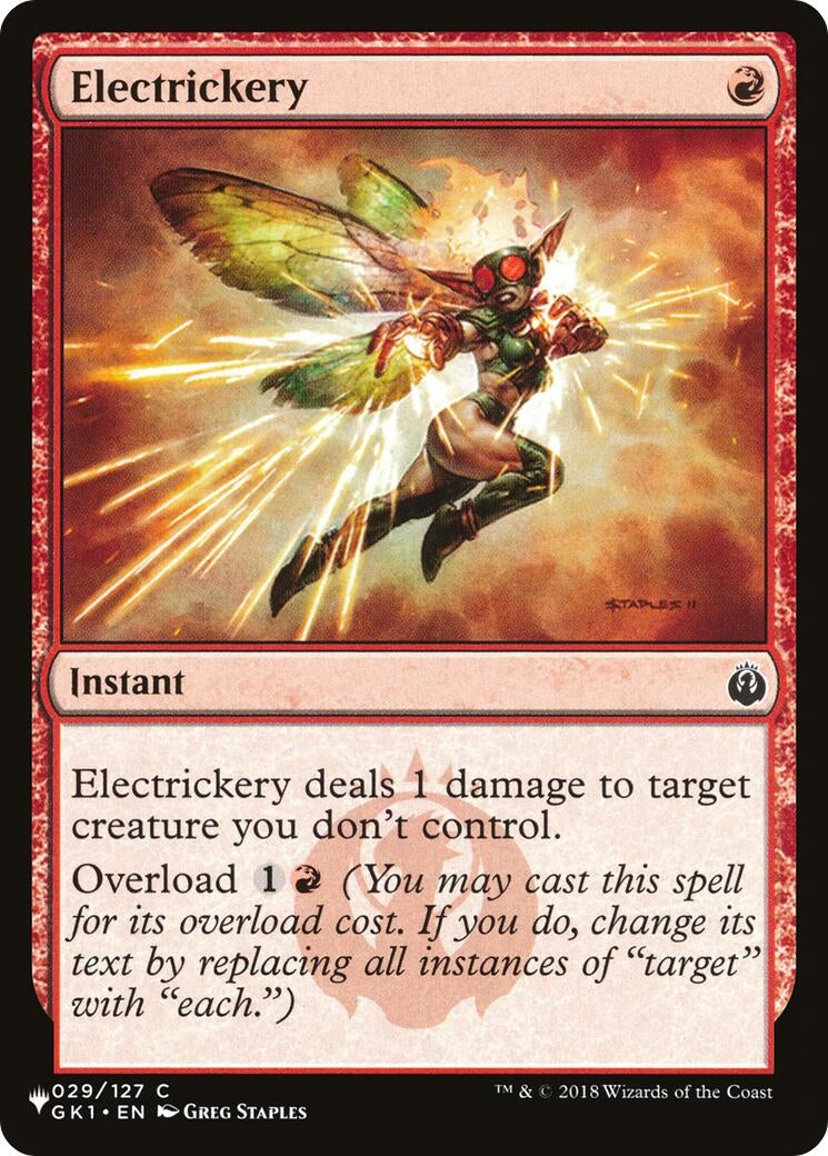Electrickery (29) [LIST] - MTG Single
