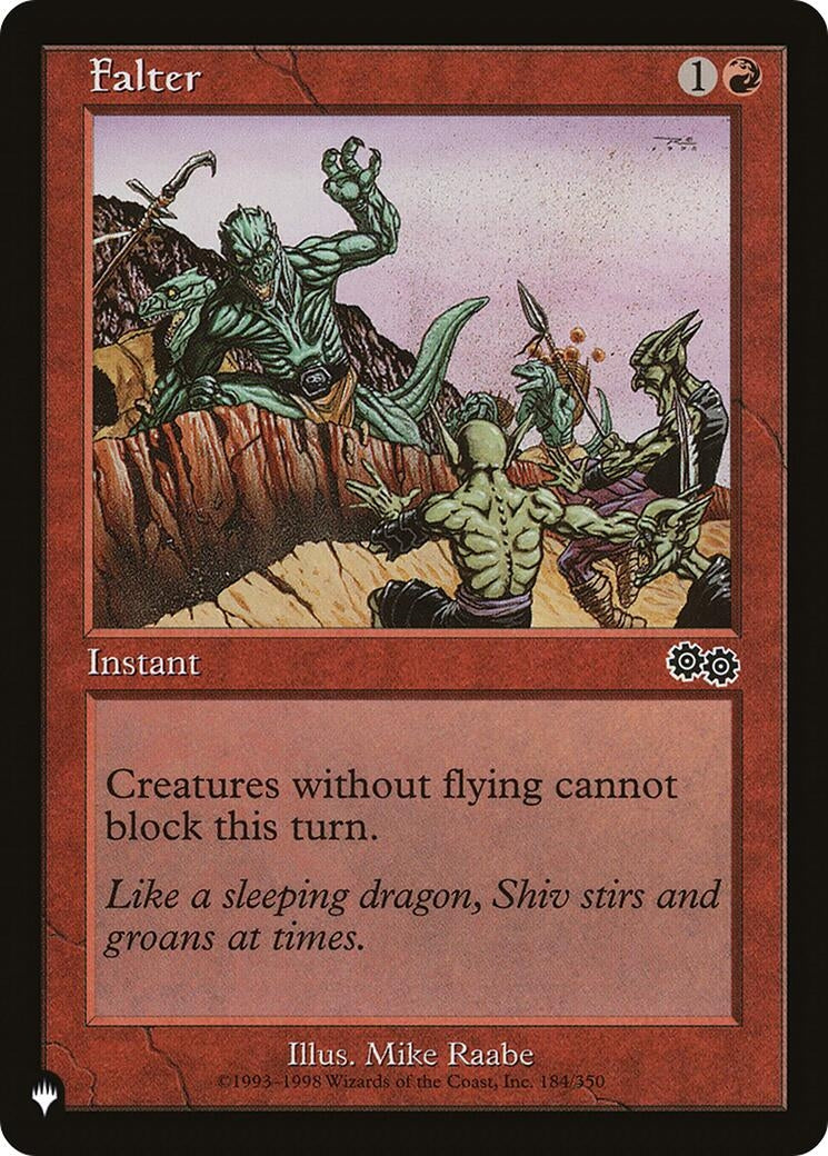 Falter (184) [LIST] - MTG Single