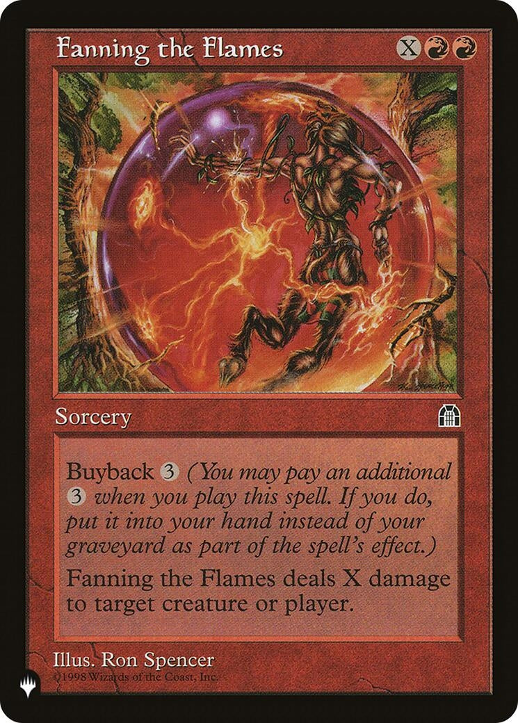 Fanning the Flames [LIST] - MTG Single