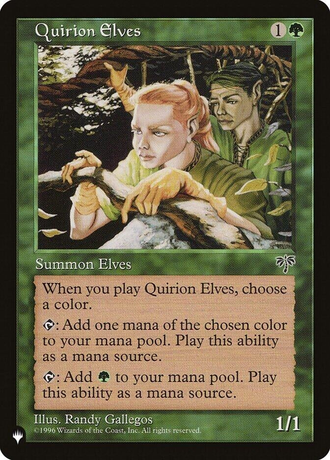 Quirion Elves [LIST] - MTG Single