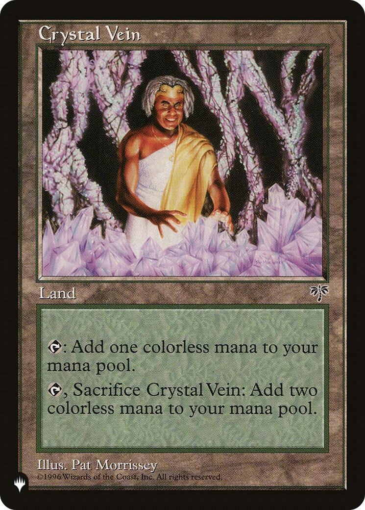 Crystal Vein [LIST] - MTG Single