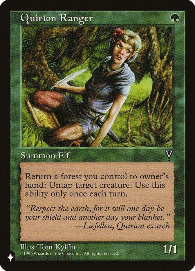Quirion Ranger [LIST] - MTG Single
