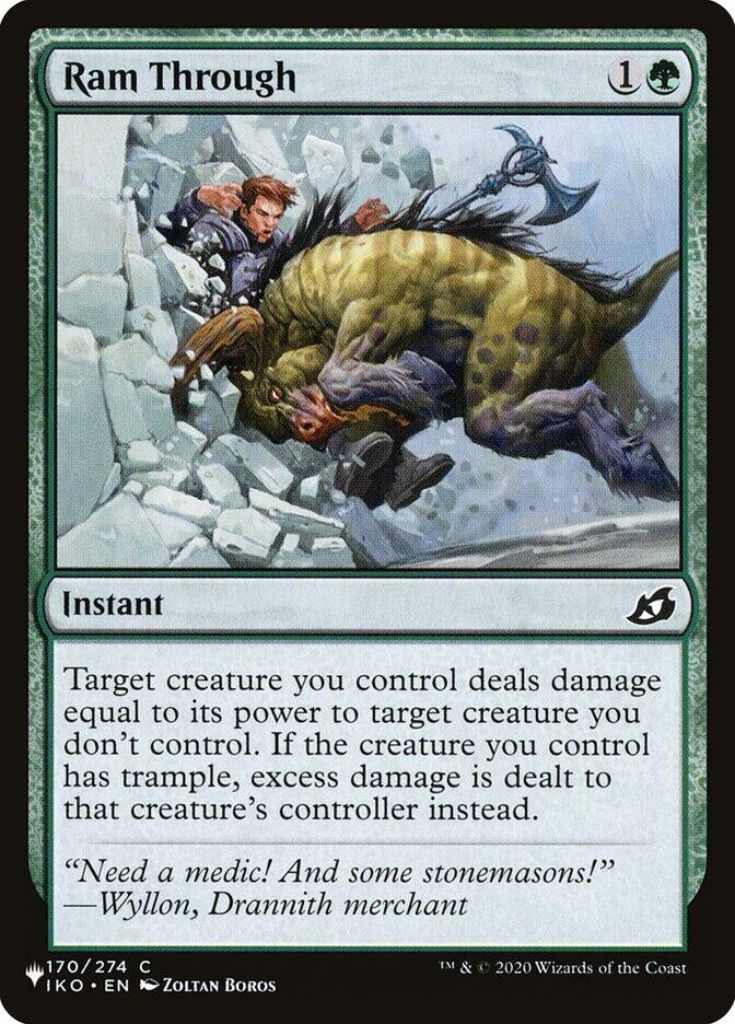 Ram Through (170) [LIST] - MTG Single