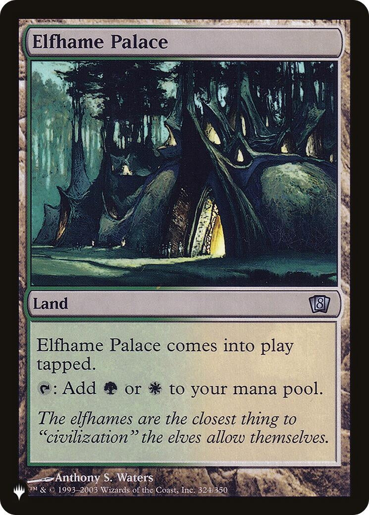 Elfhame Palace (324) [LIST] - MTG Single