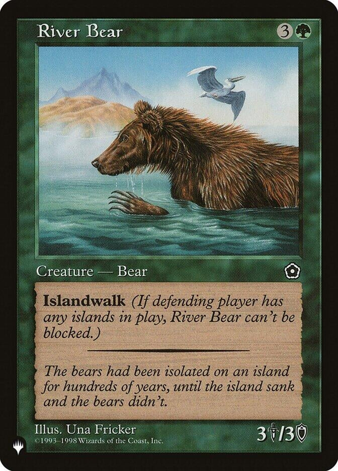 River Bear [LIST] - MTG Single