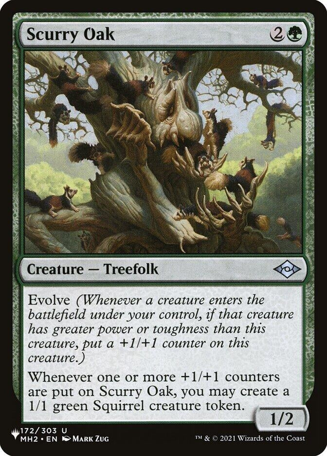 Scurry Oak (172) [LIST] - MTG Single