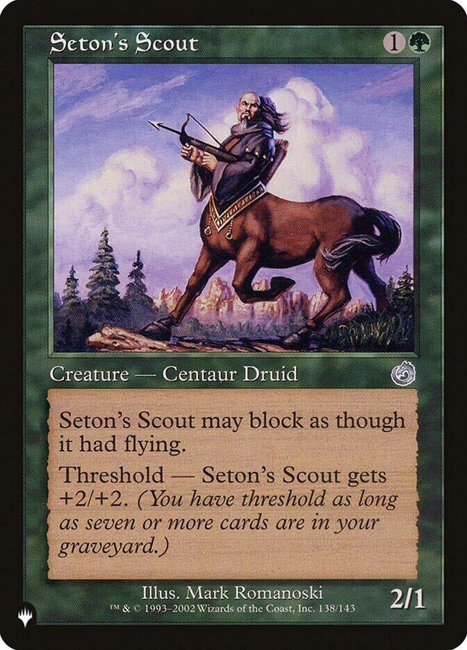 Seton’s Scout (138) [LIST] - MTG Single