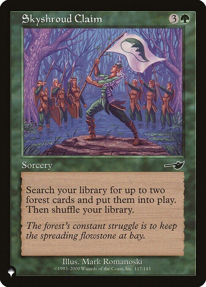 Skyshroud Claim (117) [LIST] - MTG Single