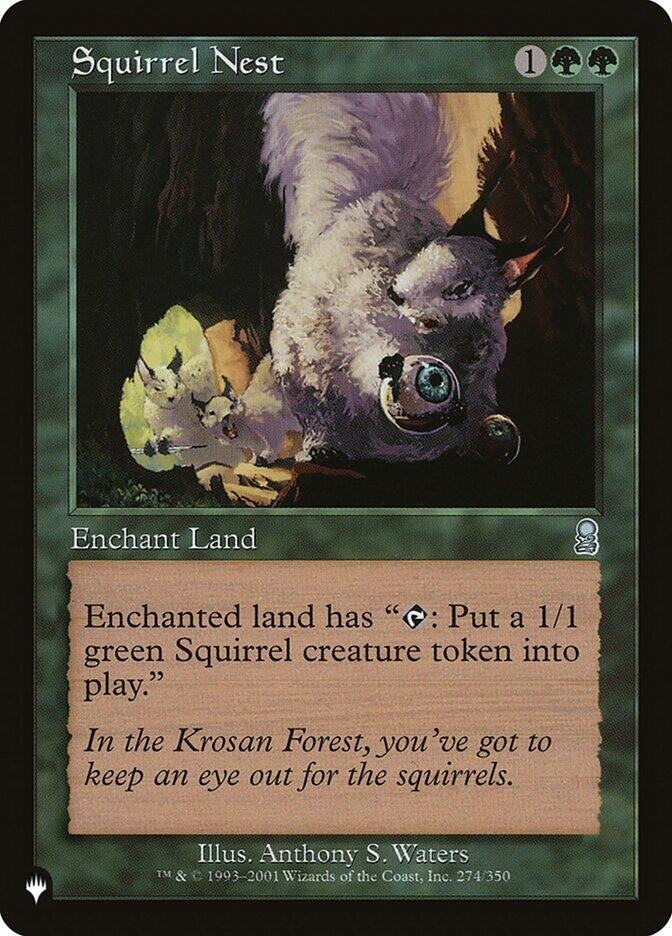 Squirrel Nest (274) [LIST] - MTG Single