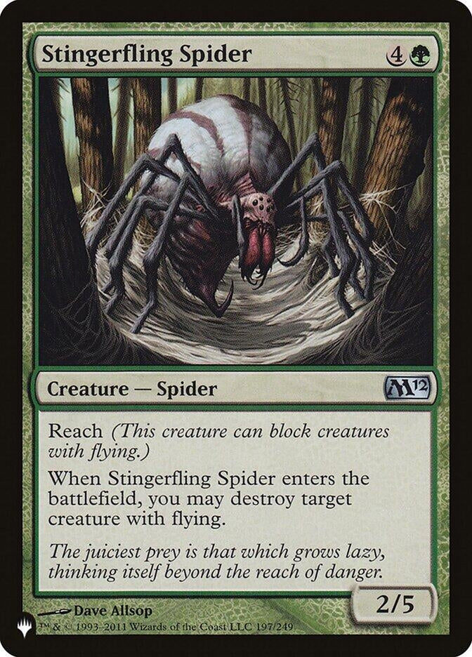 Stingerfling Spider (197) [LIST] - MTG Single
